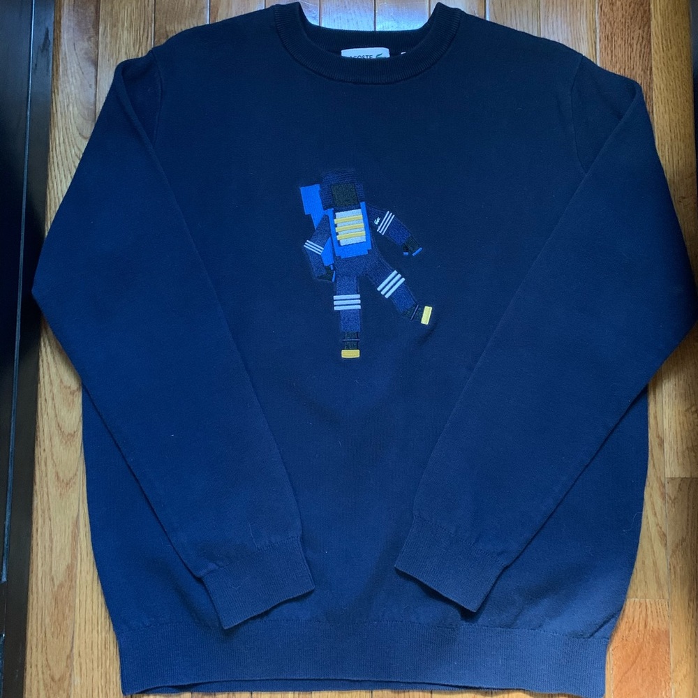 LACOSTE Embroidered Sweater